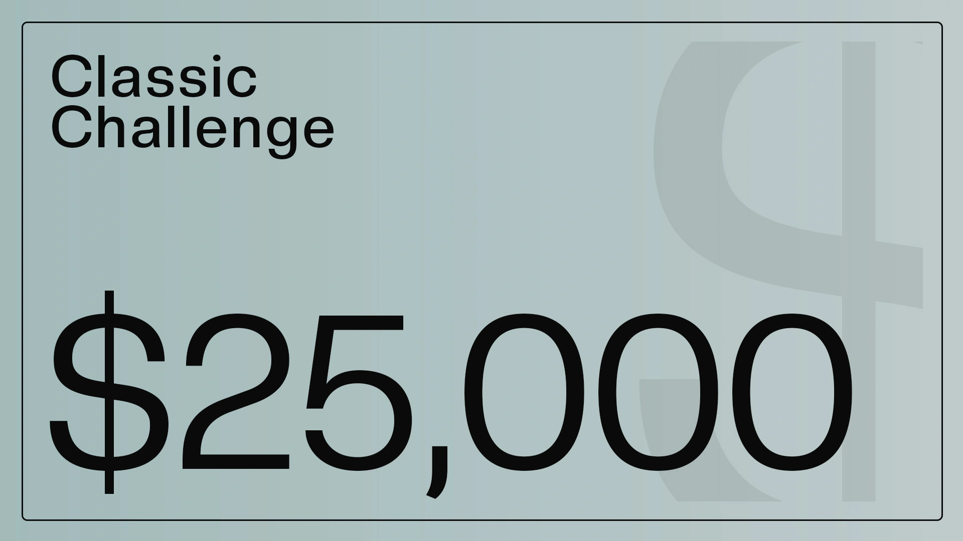 چالش پراپ کلاسیک 25000