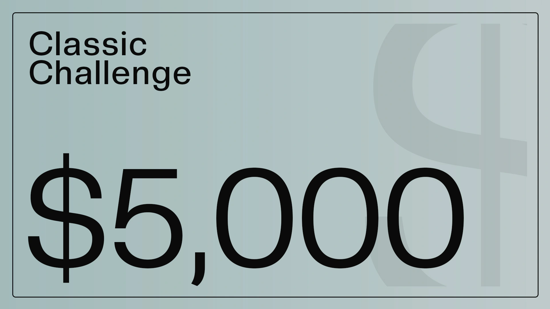 چالش پراپ کلاسیک 5000